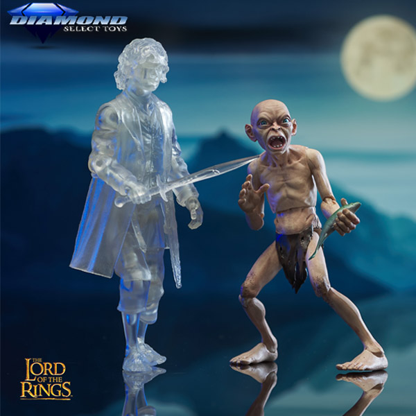 Diamond Select The Lord of the Rings Frodo and Gollum SDCC Set